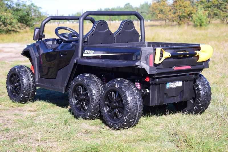 BAWIBUS.PL Auto samochód na akumulator BUGGY 6 KOŁOWY 800Wat 2osobowy