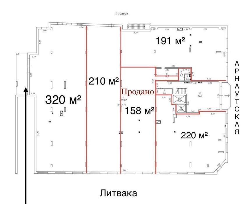 Коммерческое помещение в центре, супермаркет, ресторан, клиника – pohled 5