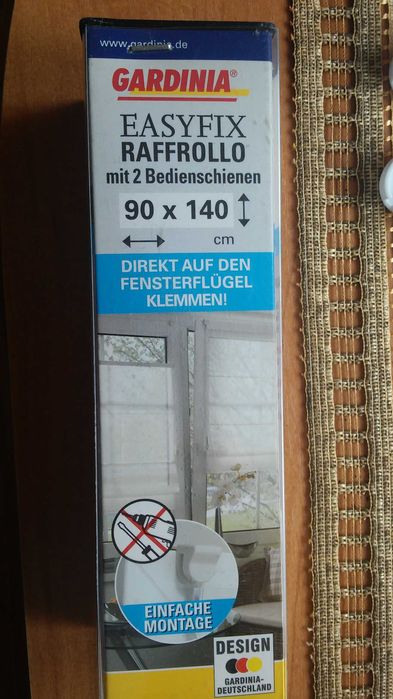 Roleta rzymska firmy GARDINIA - Niemcy
