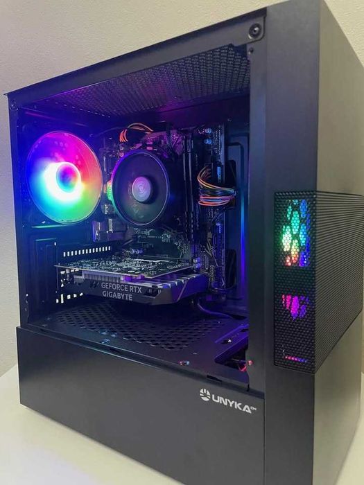 PC GAMER / Ryzen 5500 / RTX 3050 / 16GB RAM / SSD / Pc Novo 3 Anos Garantia !