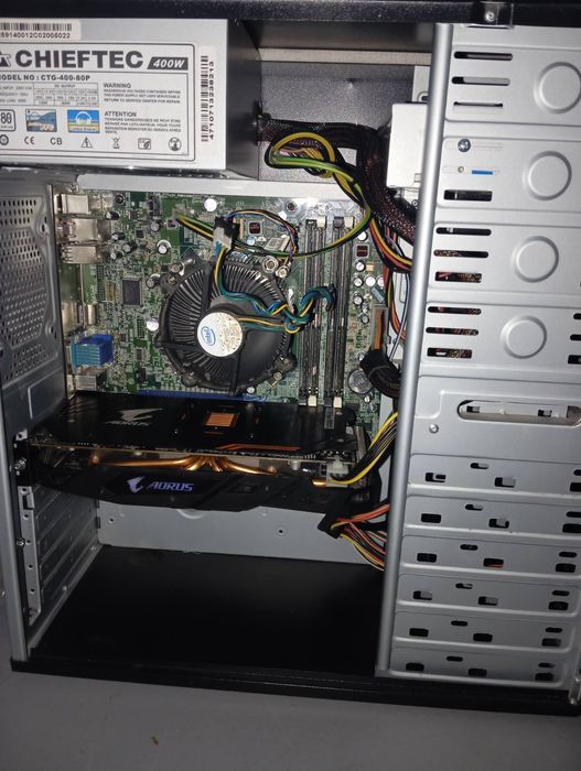 I5 2400 4ядра/16gb ddr3/ssd128gb/RX 570 4gb/400W