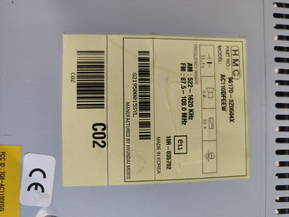 Radio Hyundai i40 - Oryginał