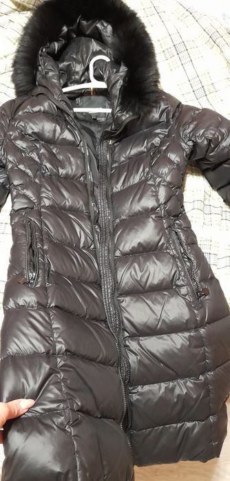Куртка пуховик натуральная М