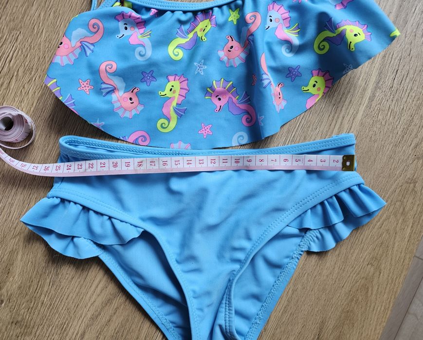 Dziewczęcy strój kąpielowy dwuczęściowy