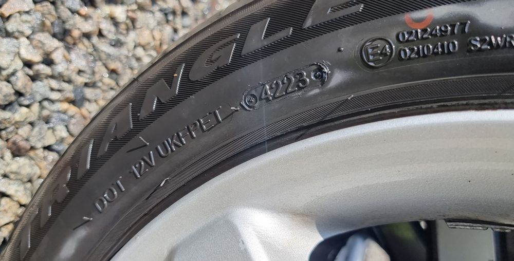 Диски колёсные R17 Mercedes-Benz с летней резиной.