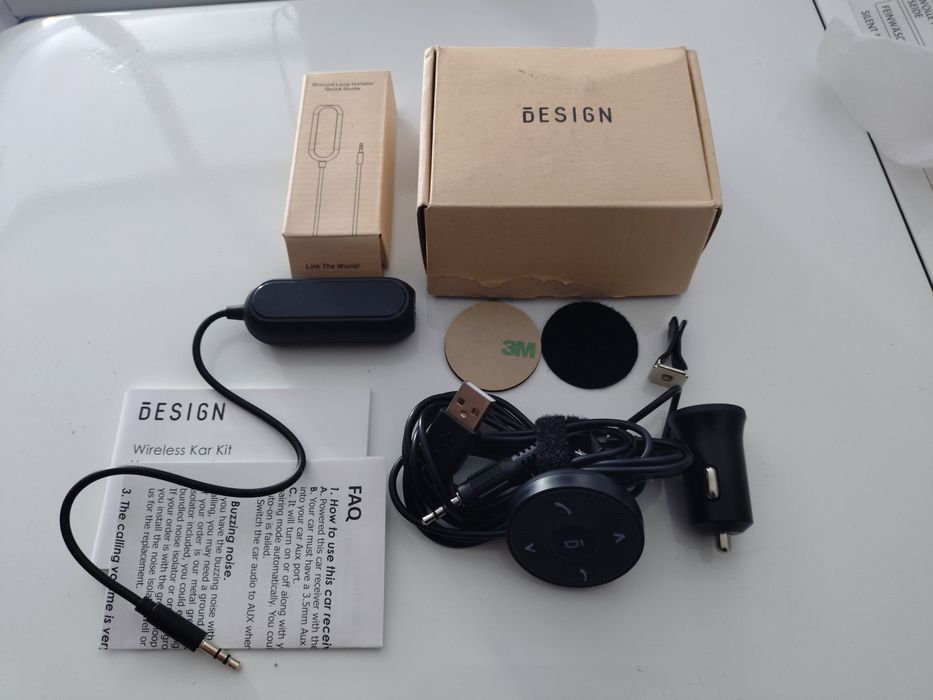 DESIGN BK03 zestaw bluetooth 4.1 głośnomówiący Wysyłka