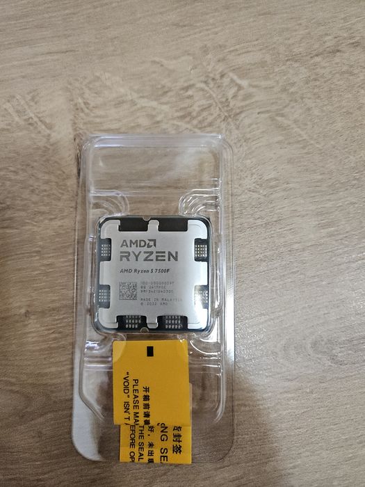 Процессор AMD Ryzen 5 7500F 3.7-5Ghz/6 ядер, 12 потоків/32MB Tray