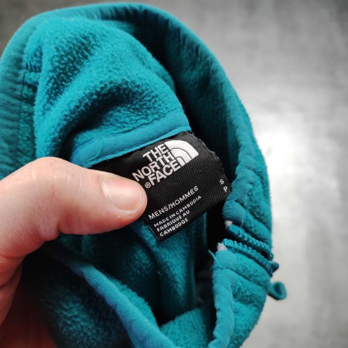 MĘSKA Bluza POLAR Thermal Małe Logo PolarTec Suwak Haft The North Face