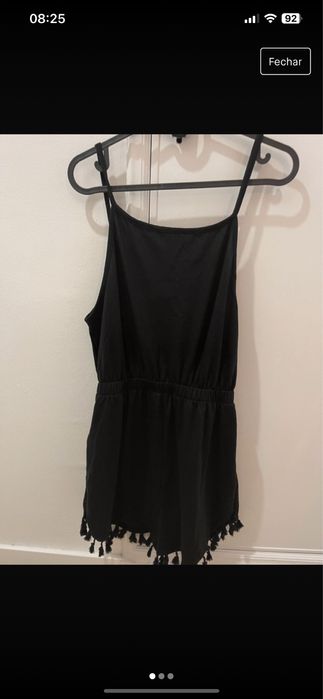 Macacão novo S preto