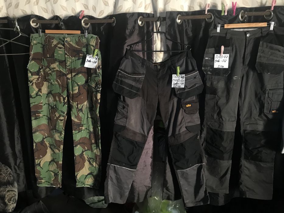 Рабочие штаны Snickers,Dunlop,Strauss комбинезоны, рабочая одежда