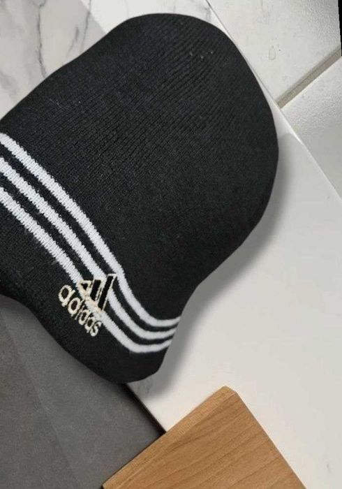 шапка мужская спорт утепленная adidas, р. One Size