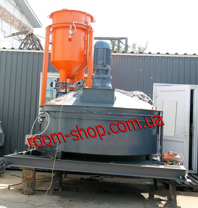 Бетоносмеситель, растворомешалка, бетономешалка, принудительная