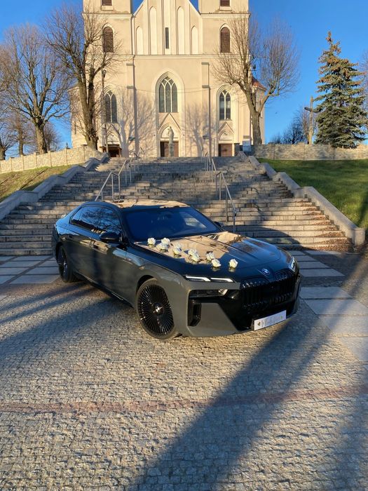 Auto do Ślubu BMW serii 7 nowe