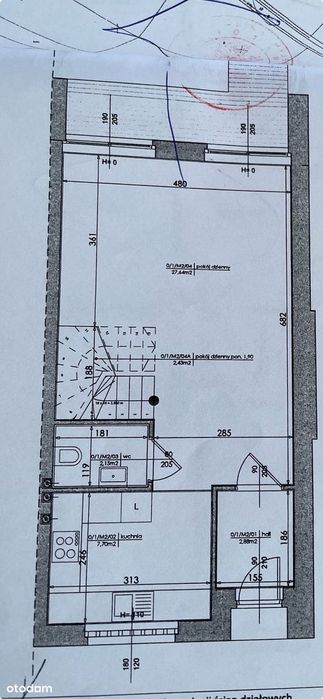 Dom- bliźniak luboń 90m2