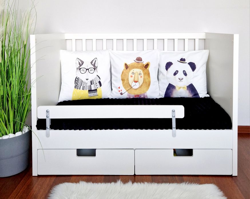 Zestaw 3x ramka z obrazkiem A4 do dziecięcego pokoju zwierzęta