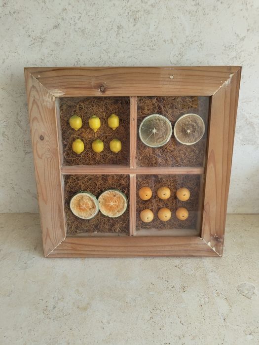 Quadro decorativo limões
