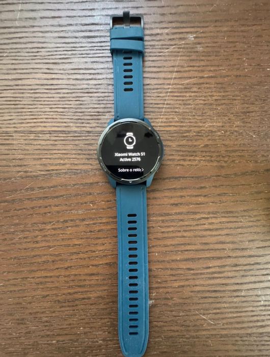 Relógio Xiaomi S1 Active azul-marinho