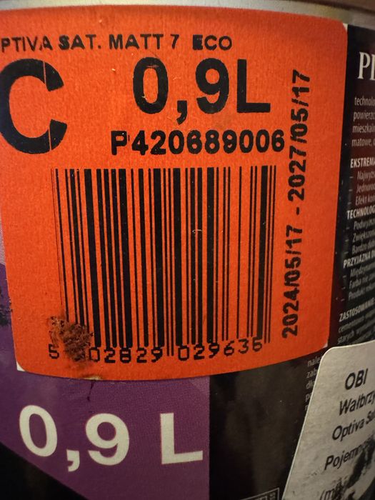 Farba Tikkurila Satynowy Mat 9005