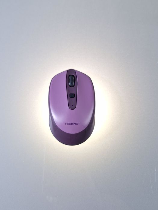 Bezprzewodowa Mysz Optyczna Tecknet Fioletowa