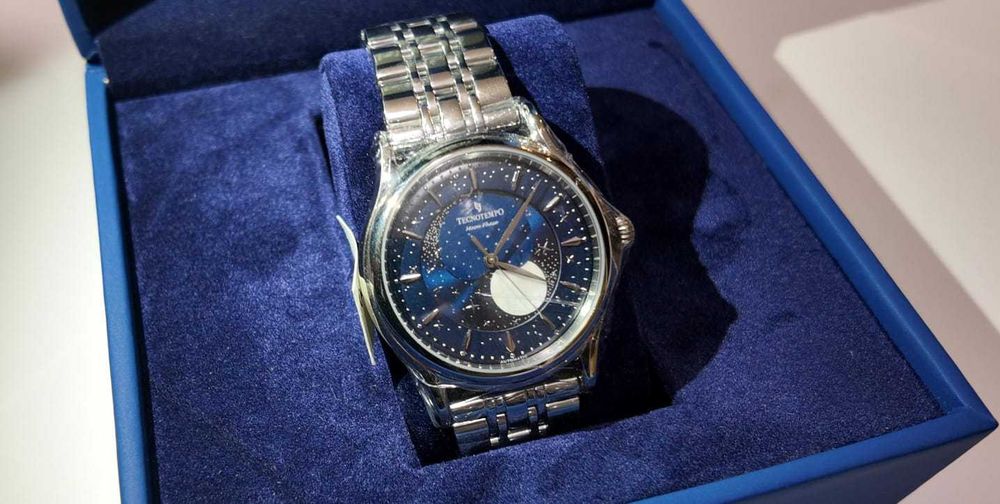 Tecnotempo - Automatyczny - "Moon Phase" Specjalna Edycja TT.50MPA.BL