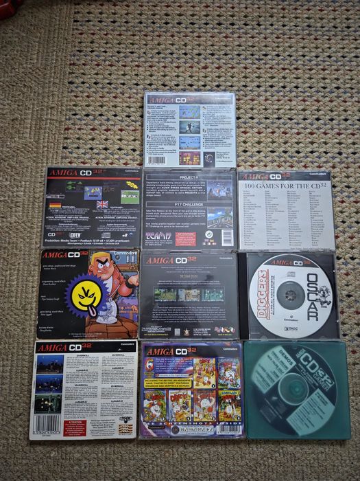 Jogos Amiga CD 32