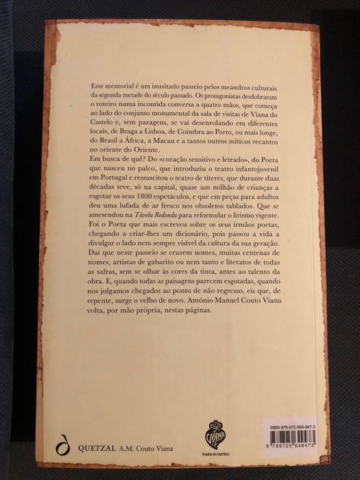 Couto Viana: 60 Anos de Poesia - Memorial do Coração