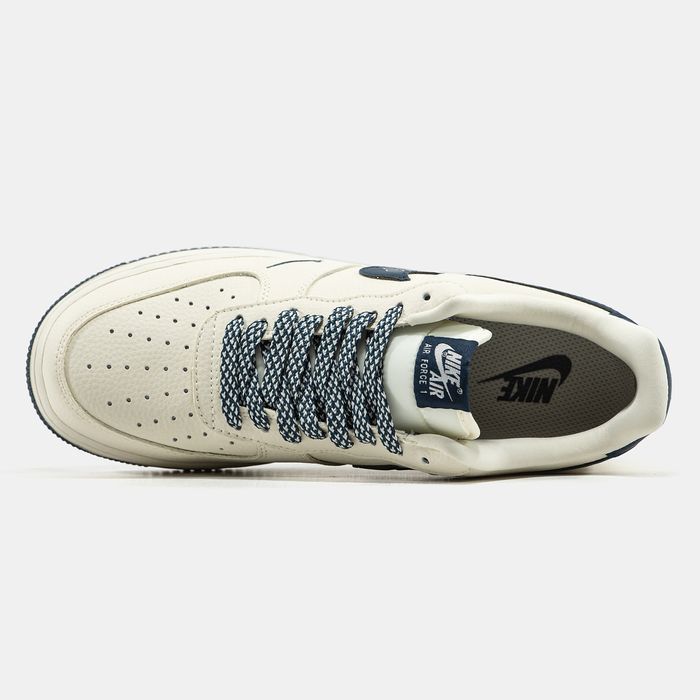 Кросівки Кроссовки Nike Air Force 1 x Supreme Beige Бежевий Бежевый Кросовки повсякденні