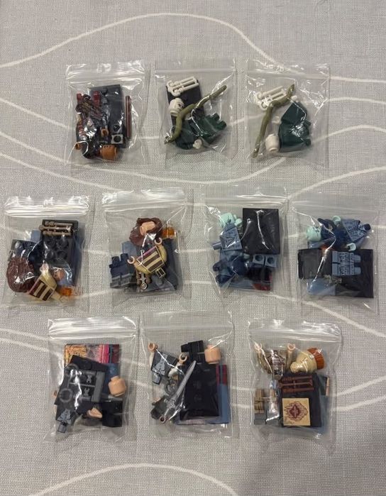 Lego minifiguras Harry Potter - 1ª e 2ª Edição