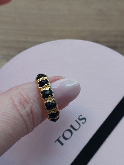 Pierścionek obrączka misie