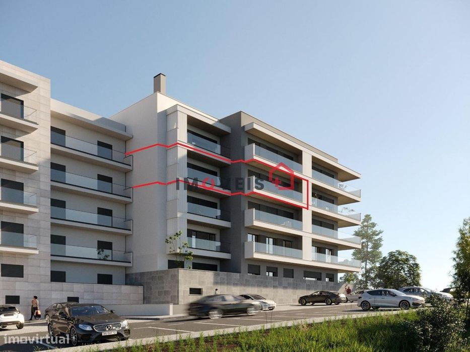 **Apartamento T3 Novo** — Leiria, Pousos, Barreira E Cortes, Leiria