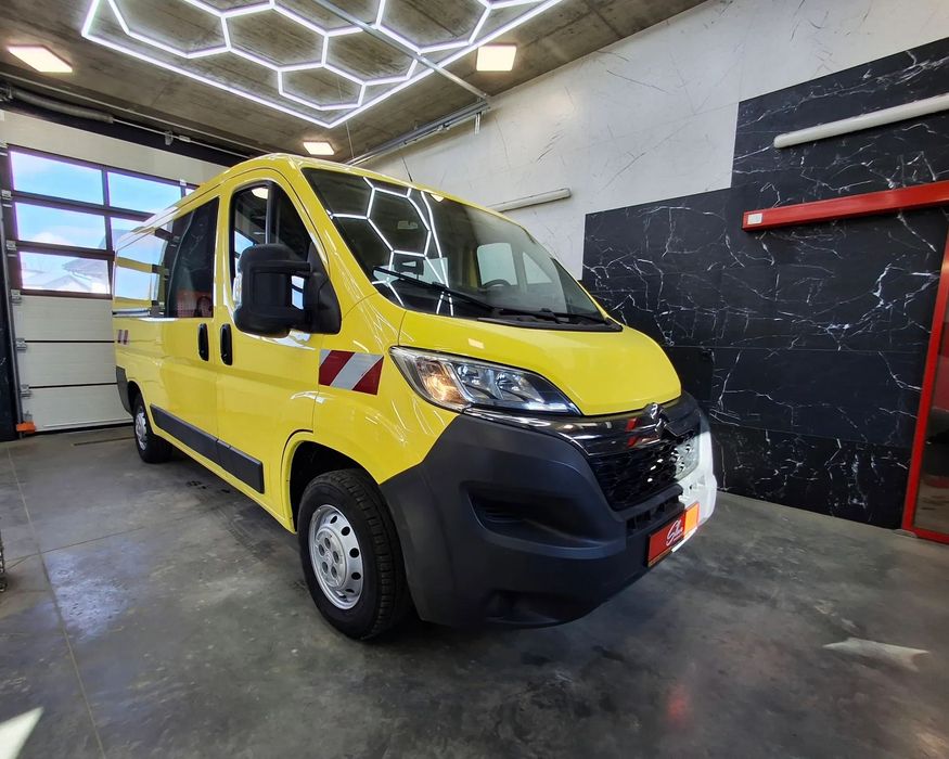 Citroën Jumper L1H1 Wersja Lift Brygadówka 7 Osób Holenderka Tempomat Klimatyzacja Służba Drogowa Oświetlenie Ostrzegawcze
