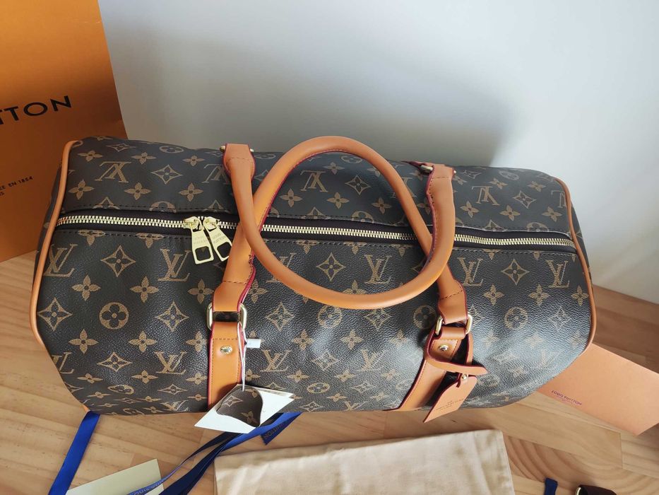 Louis Vuitton Torba podróżna, na siłownię, weekendowa, skóra 73.98