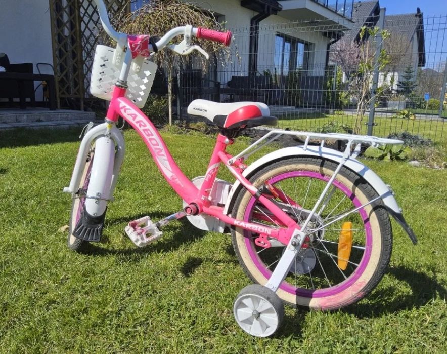 Rower dla Dziewczynki Karbon 16" Hello Kitty