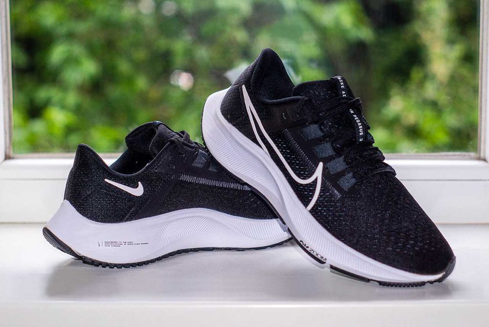 ‼️Кросівки бігові Nike Air Zoom Pegasus 38 CW7358-002 Black 38 р. оригінал