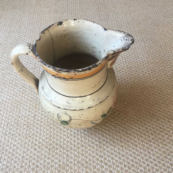 Colcha de Castelo Branco Sec.XVIII e Jarro / cântaro  Século XIX