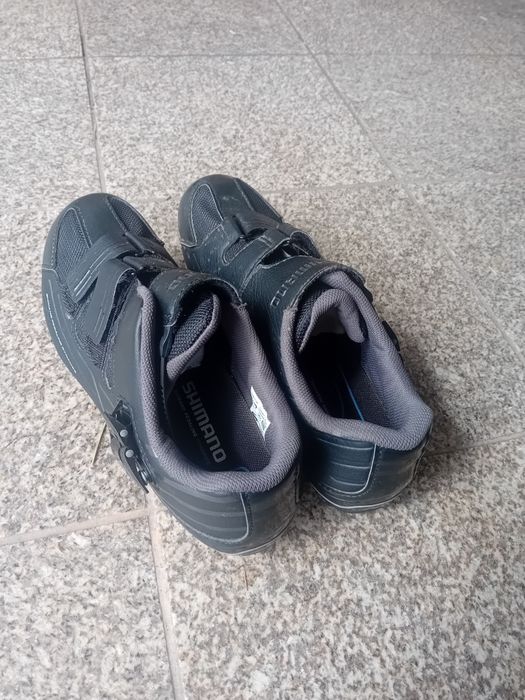 Sapatos Shimano RP3 estrada tamanho 43 como novos + caixa