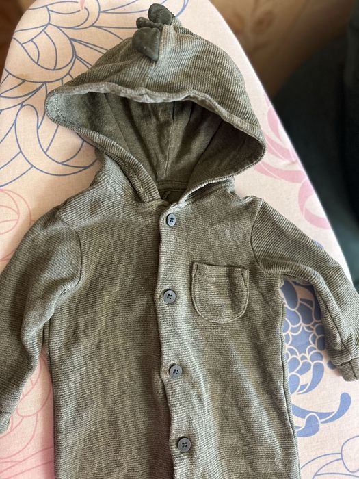 Ромпер чоловічок бавовна динозавр 68 стан Нового