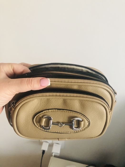 Сумки бежева та чорна ціна за