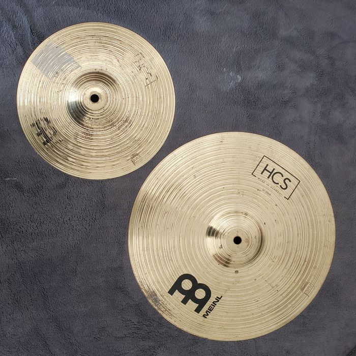 pratos meinl 10" e 14"