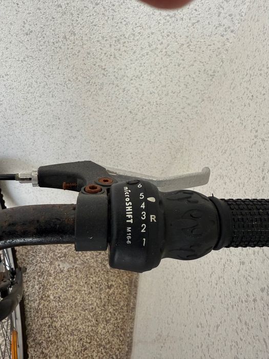 Bicicleta usada com mudanças