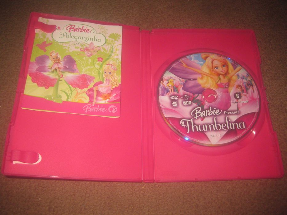 DVD "Barbie Apresenta Polegarzinha"