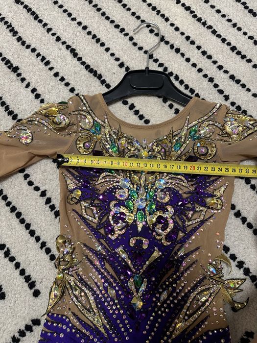 Strój do gimnastyki artystycznej 116-120cm