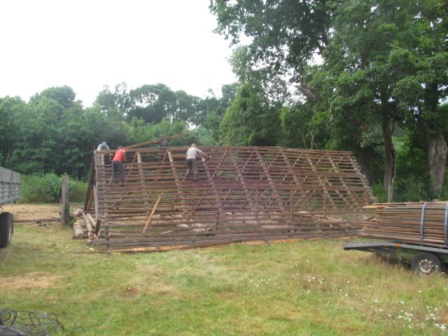 Rozbiórki i skup stodoł, desek , starego drewna, wymiana desek STODOŁA