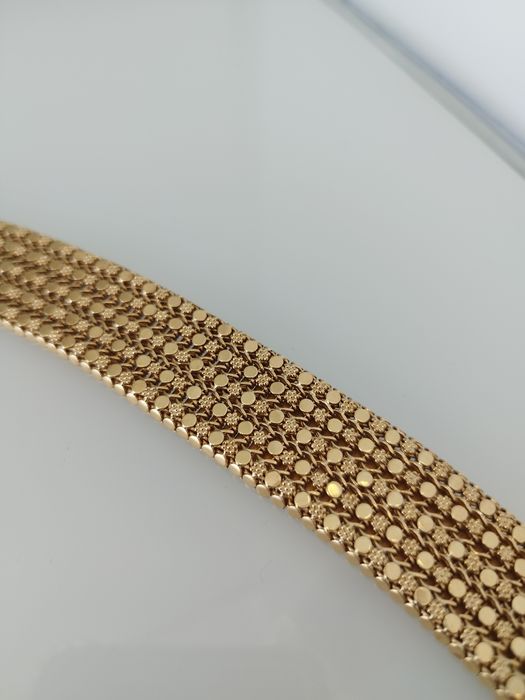 Pulseira em ouro de 19,2kt