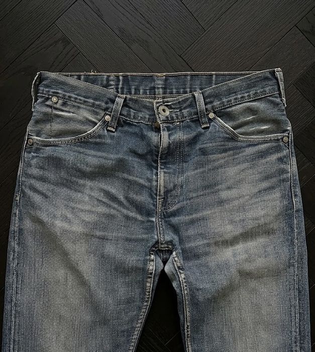 Джинсы Levis bootcut 512 527 faded distressed washed jeans