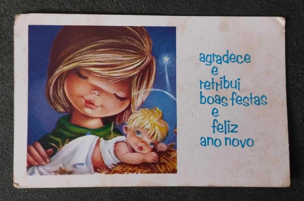 Postal de Natal Antigo