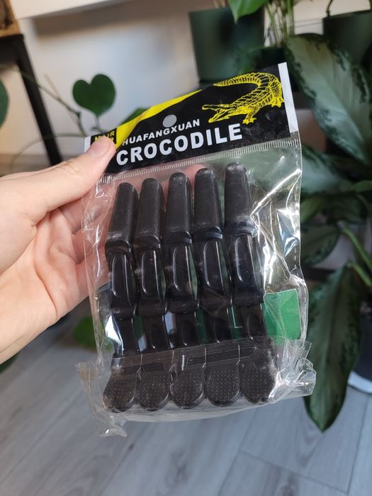 Spinki fryzkerskie krokodylki