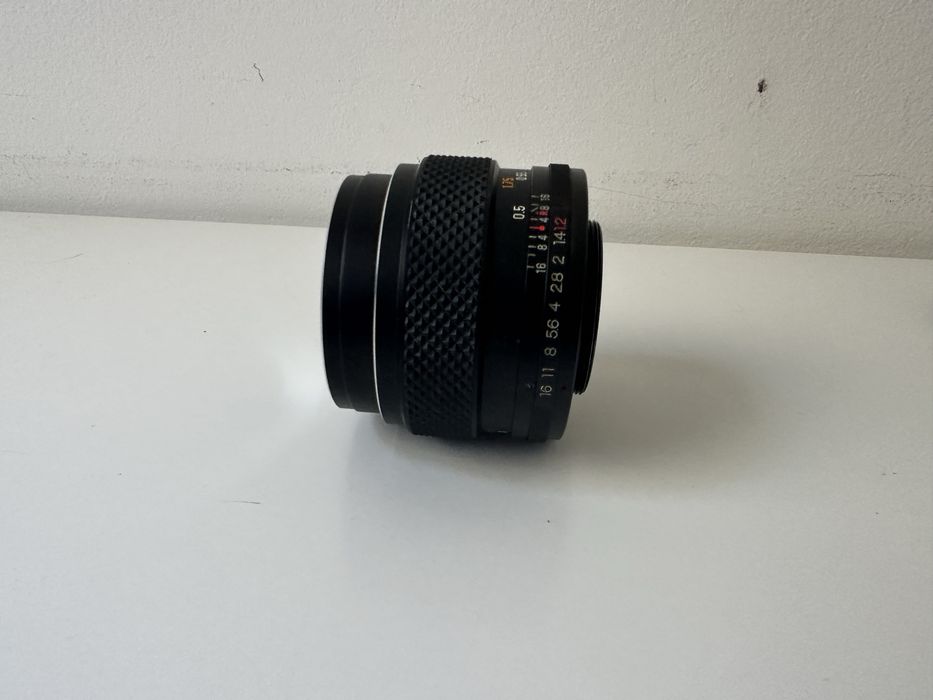 Lente Vintage Yashica Yashinon Tomioka DS-M f/1.2 55mm M42