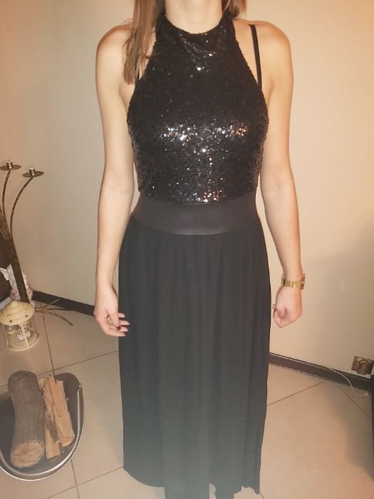 Sukienka cekiny rozm s/m