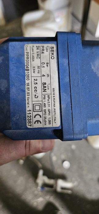 Pompka perystaltyczna Seco PL4 24V AC